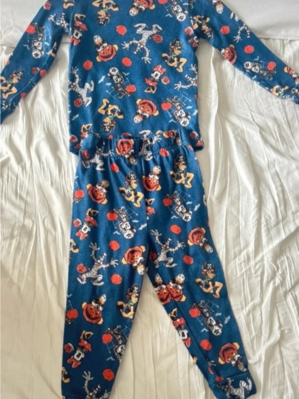 Disney Mickey Mouse Kids Halloween 2-Piece Pajamas 2T